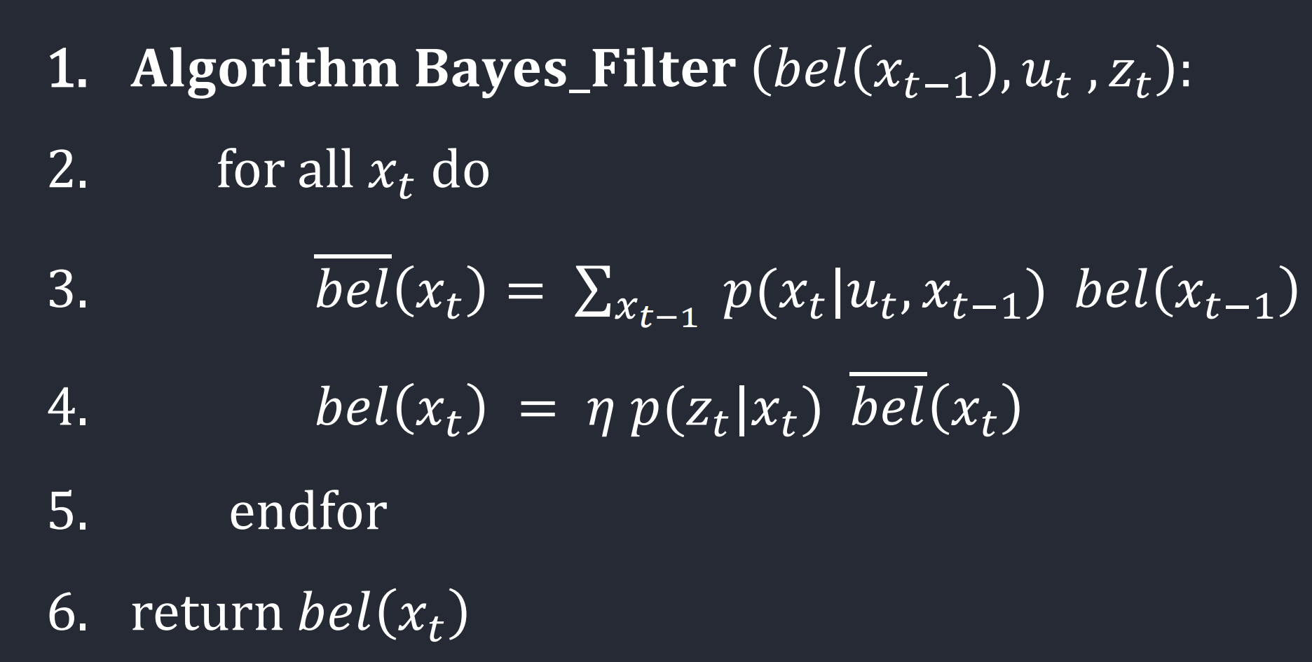 Bayes Algo